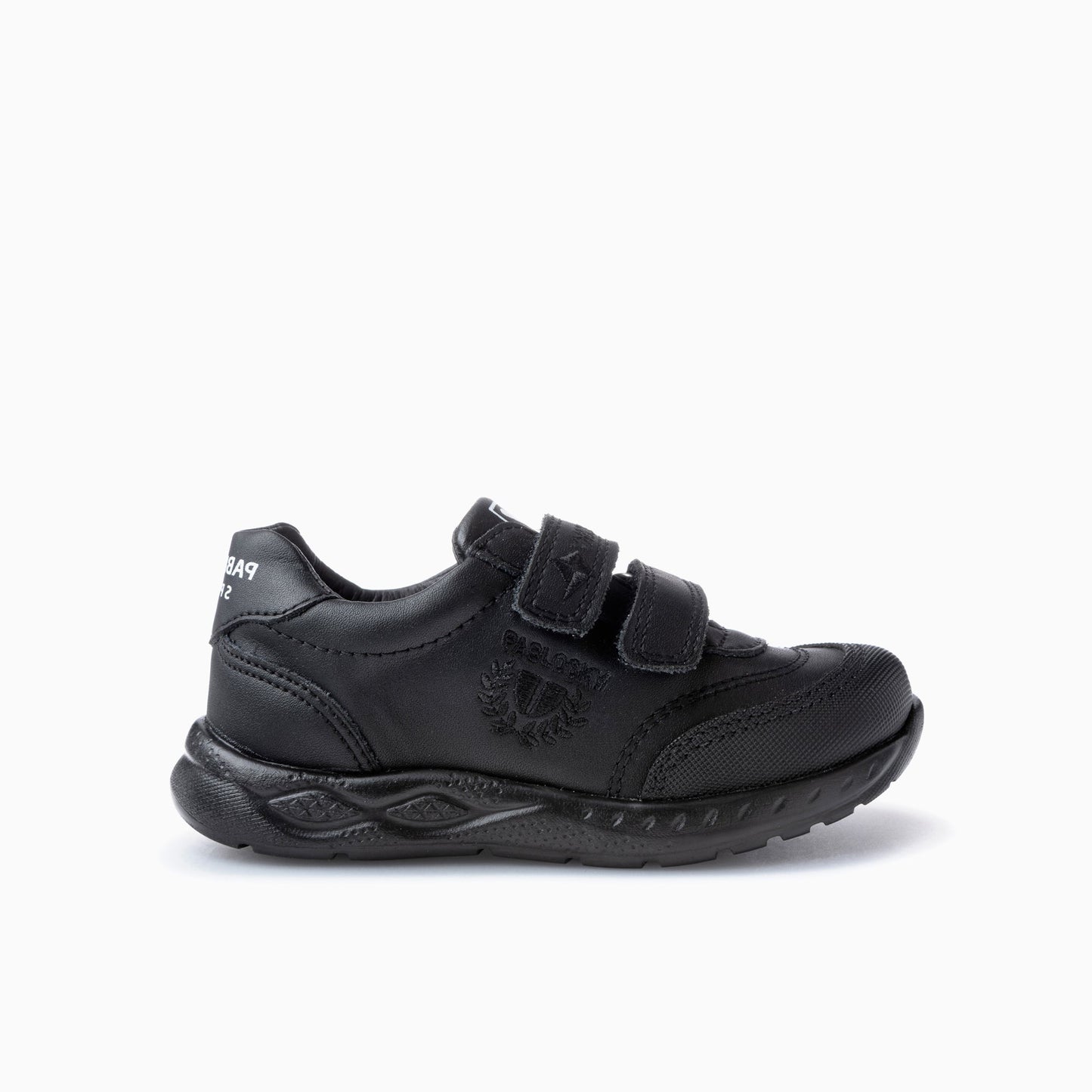 Black leather shoes 296910