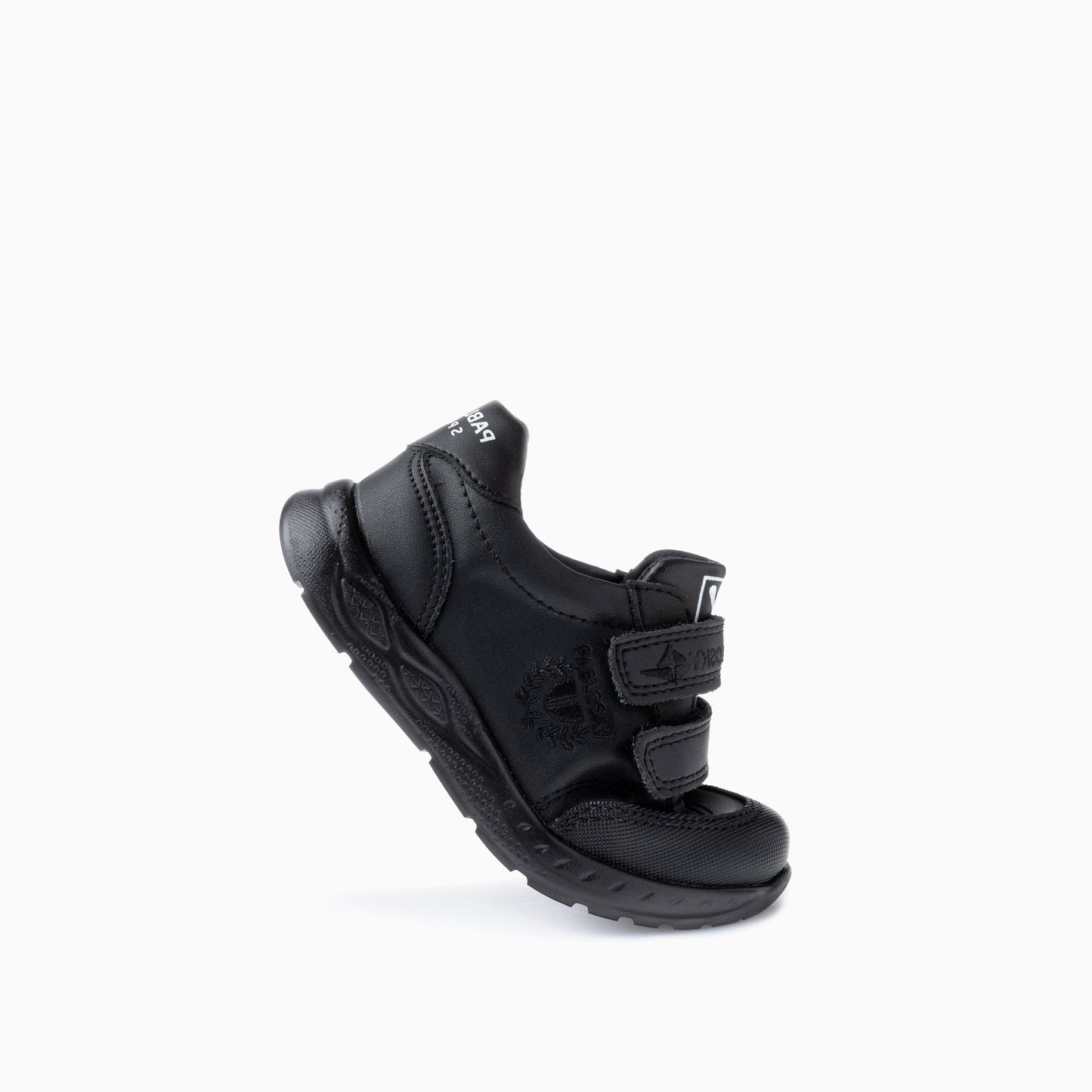 Black leather shoes 296910
