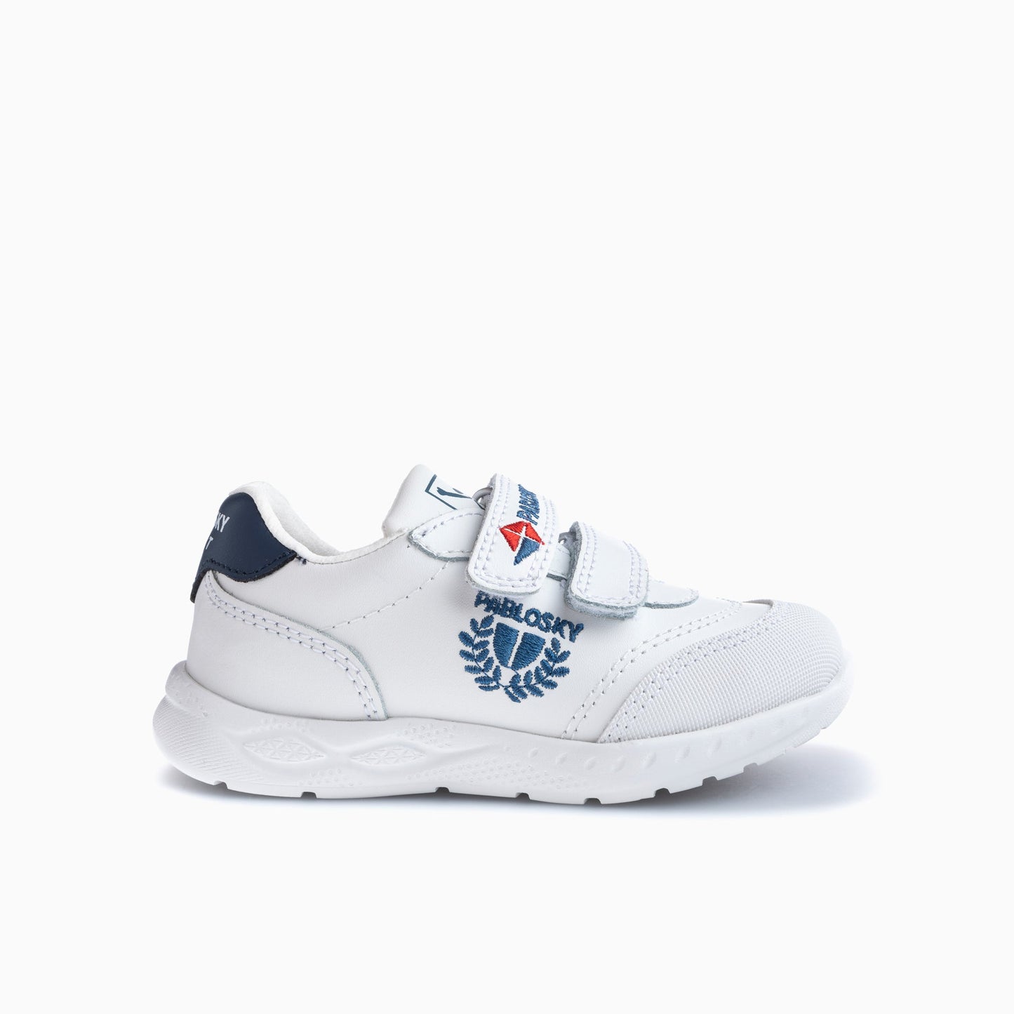 White and blue shoes 296910