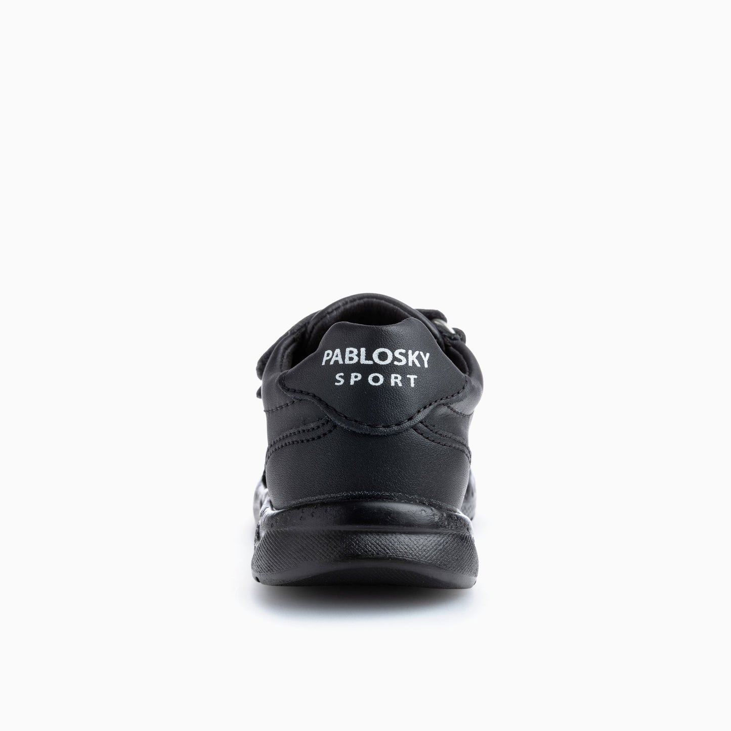 Black leather shoes 296910