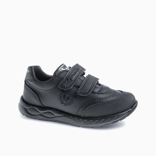 Black leather shoes 296910